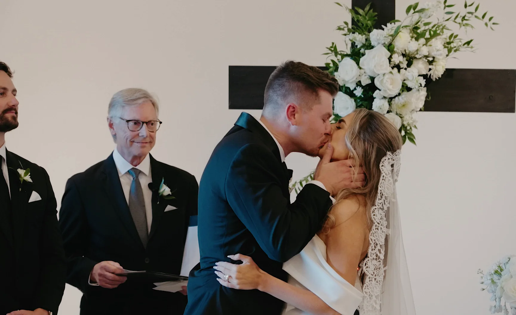 Rylee and Cory's wedding ceremony